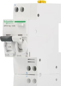 Schneider Electric FI/LS-Schalter iDPN N Vigi 1P+N, 25A, B-Char., 30mA, Typ A, 6kA