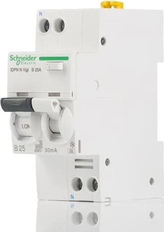 Schneider Electric FI/LS-Schalter iDPN N Vigi 1P+N, 25A, B-Char., 30mA, Typ A, 6kA