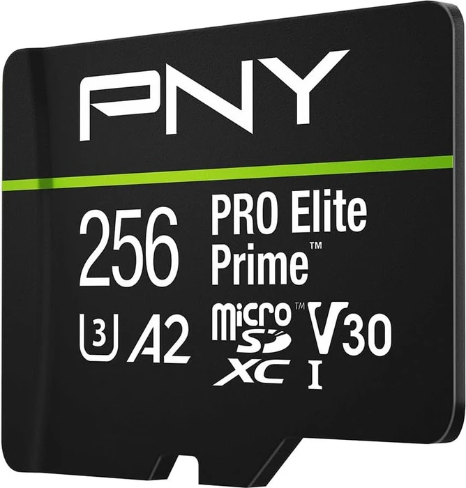 PNY Pro Elite Prime R200/W150 256GB Kit, UHS-I U3, A2, Class 10