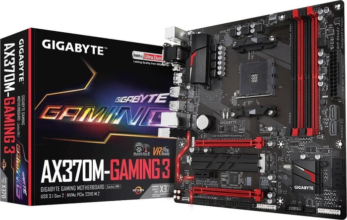 GIGABYTE GA-AX370M-Gaming 3 (AMD AM4)