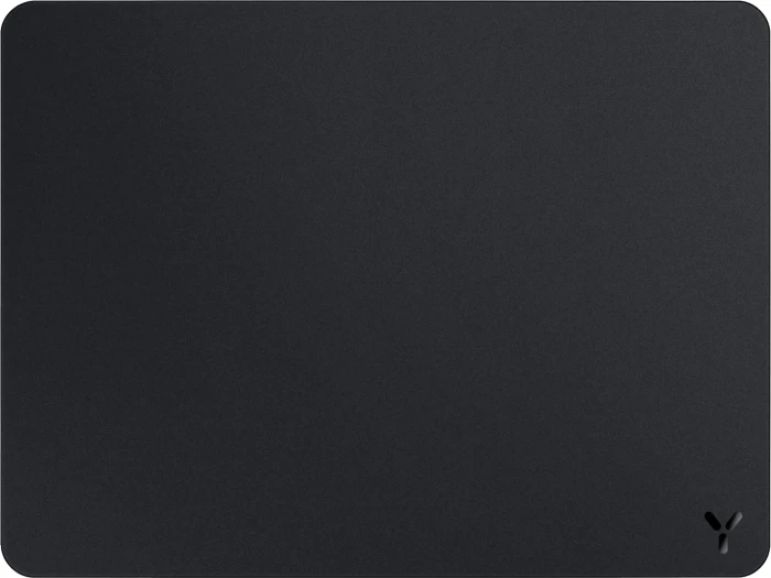 ISY IMP-6100 Tempered Glass Mousepad, 400x300mm, schwarz