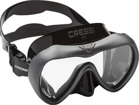 Cressi A1 Tauchermaske black/graphite