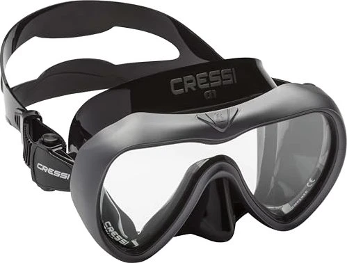 Cressi A1 Tauchermaske black/graphite