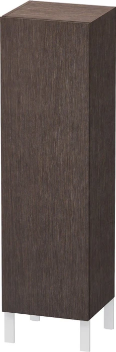 Duravit L-Cube Halbhochschrank 400 x 363 x 1320 mm eiche dunkel gebürstet matt