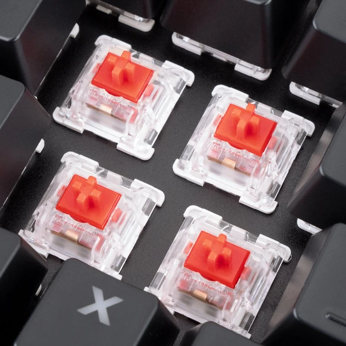 Sharkoon Skiller SGK40 Black, LEDs RGB, Huano RED, USB, DE