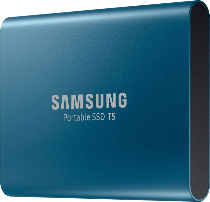 Samsung Portable SSD T5, blau, 500GB, USB-C 3.1