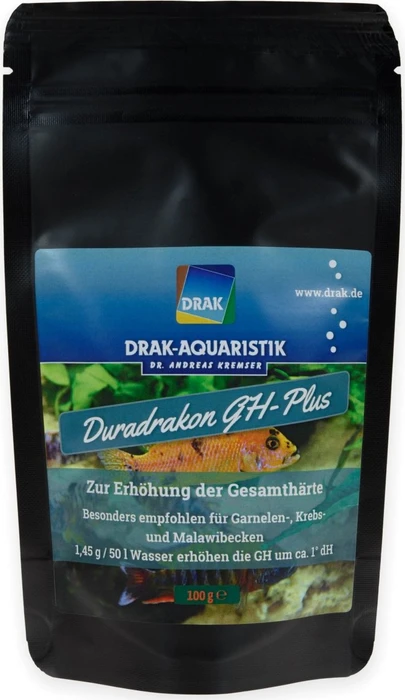 DRAK-Aquaristik Duradrakon GH-Plus Aufhärtesalzmischung, Standbodenbeutel