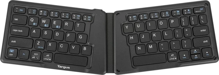 Targus Antimicrobial Folding Ergo Keyboard schwarz, Bluetooth, UK