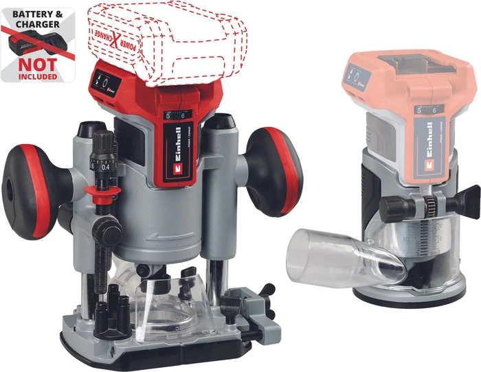 Einhell Professional TP-RO 18 Set Li BL PurePOWER Akku-Oberfräse solo inkl. Tasche