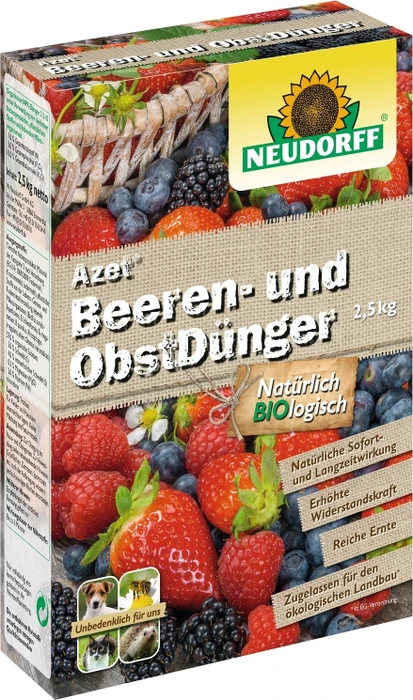 Neudorff Azet Beeren- & Obstdünger, 2.5kg