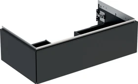 Geberit ONE Unterschrank für Waschtisch, mit einer Schublade, 90cm, lava/lackiert matt