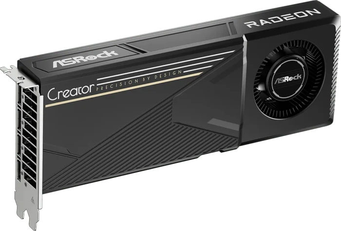 ASRock Radeon AI PRO R9700 Creator 32GB, R9700 CT 32G, 32GB GDDR6, 4x DP