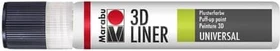 Marabu 3D-Liner, weiß, 25ml