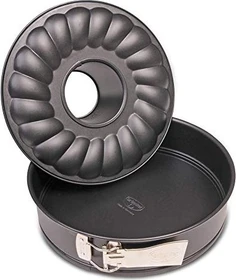 Dr. Oetker Tradition Springform mit Flach- und Rohrboden 28cm