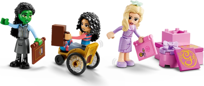 LEGO Wicked - Glinda, Elphaba und Nessarose an der Universität Shiz