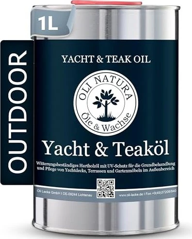 Oli-Natura Yacht & Teaköl natur, 1l
