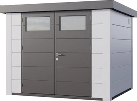 Telluria Classico 2724 Gerätehaus weiß/grau