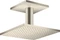 Hansgrohe Axor ShowerSolutions Kopfbrause 250/250 2jet mit Deckenanschluss brushed nickel Vorschaubild