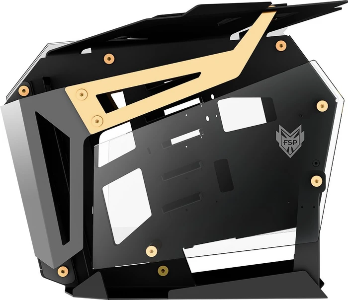 FSP T-WINGS CMT710, gold, Glasfenster