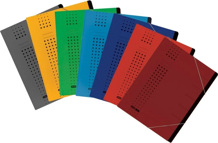 Elba Chic Fächermappe, 7 Fächer, A4, rot (400002024)