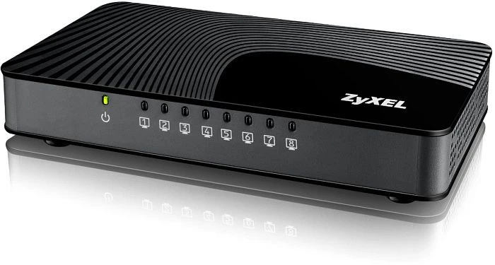 Zyxel GS-100 Desktop Gigabit Switch, 8x RJ-45