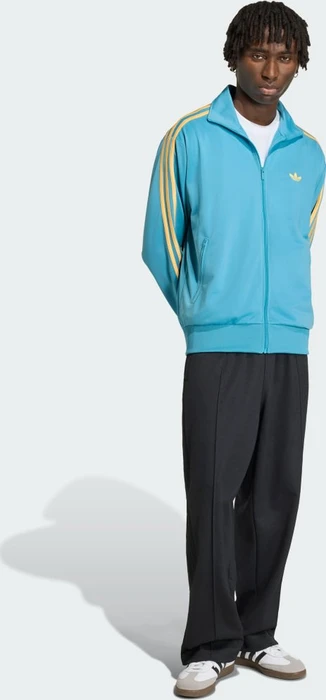 adidas Firebird Track Top Trainingsjacke preloved blue/ice tangerine (Herren)