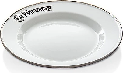 Petromax Emaille 2 Stück 22cm Teller weiß