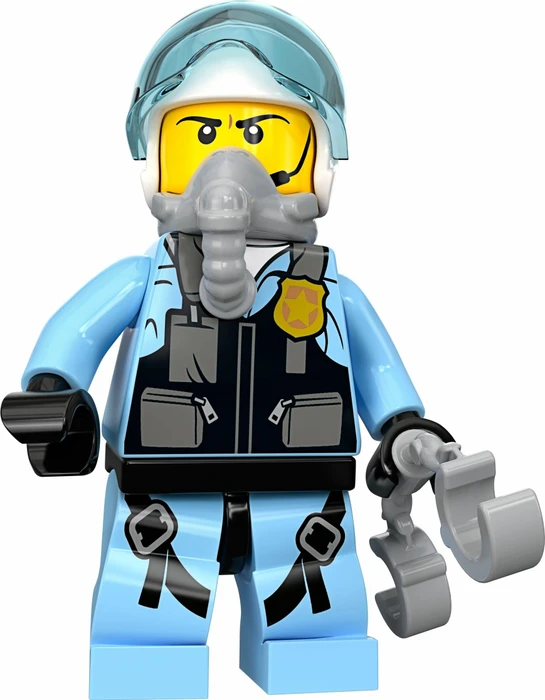 LEGO City Polizei - Polizei Flucht mit dem Fallschirm