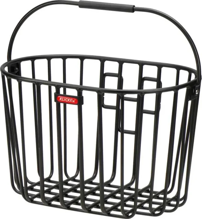 KLICKfix Alumino Fahrradkorb schwarz