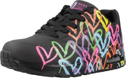 Skechers JGoldcrown: Uno - Highlight Love schwarz/mehrfarbig (Damen)