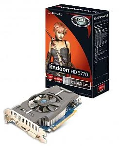 Sapphire Radeon HD 6770, 1GB GDDR5, VGA, DVI, HDMI, lite retail