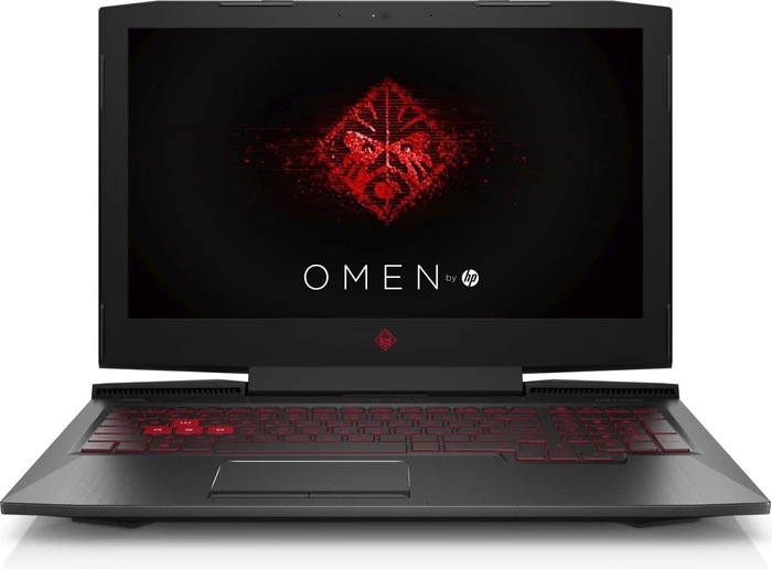 HP OMEN by HP Laptop 15-ce007ng, Shadow Black, Core i5-7300HQ, 8GB RAM, 1TB HDD, GeForce GTX 1050, DE