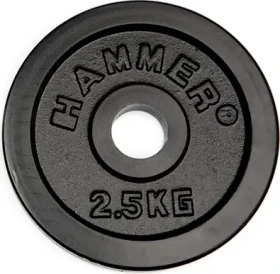 Hammer Gusseisen 30mm Hantelscheibe 2.5kg