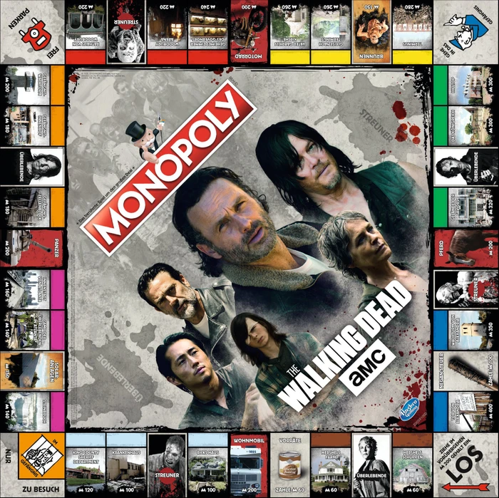 Monopoly The Walking Dead AMC