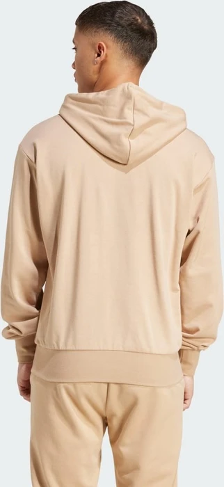 adidas Essentials Feelcozy French Terry Hoodie warm sandstone/black (Herren)