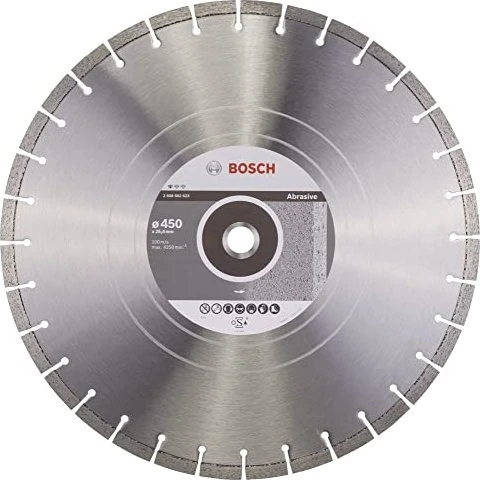 Bosch Professional Standard for Abrasive Diamanttrennscheibe, 450x3.6x25.4mm, 1 Stück
