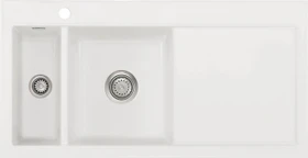 systemceram Mera 100 F Einbau Becken links polar