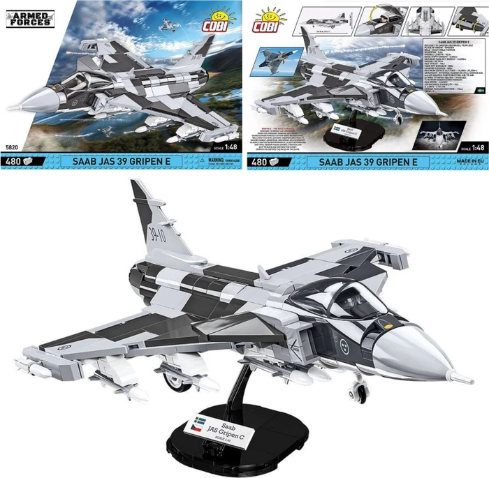 Cobi Armed Forces Saab Jas 39 Gripen E
