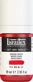 Liquitex Professional Soft Body Acrylic naphthol crimson, 59ml
