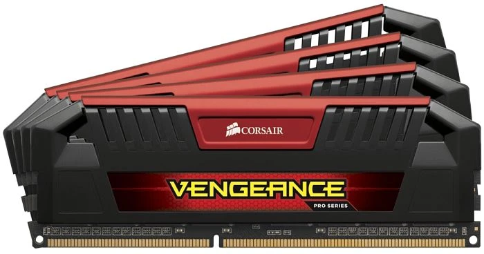 Corsair Vengeance Pro rot UDIMM 64GB Kit, DDR3-2400, CL11