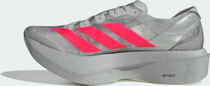 adidas Adizero Adios Pro Evo 2 silver metallic/lucid red/grey two