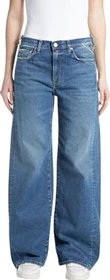 Replay Amelye Wide Leg Fit Jeans medium blue (Damen)