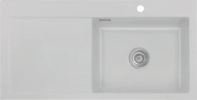systemceram Mera 100 SL F Einbau Becken rechts alu
