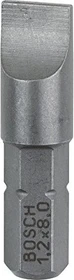 Bosch Professional Extra Hart Schlitz Bit 1/4", 8x25mm, 3 Stück