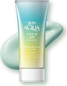 Skin Aqua Tone Up UV Essence Sonnencreme Grüne Minze LSF50+, 80g