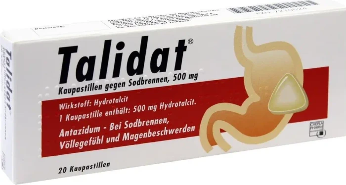 Cheplapharm Talidat Kaupastillen gegen Sodbrennen, 20 Stück