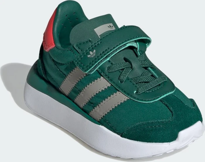 adidas Country XLG collegiate green/silver pebble/bright red (Junior)