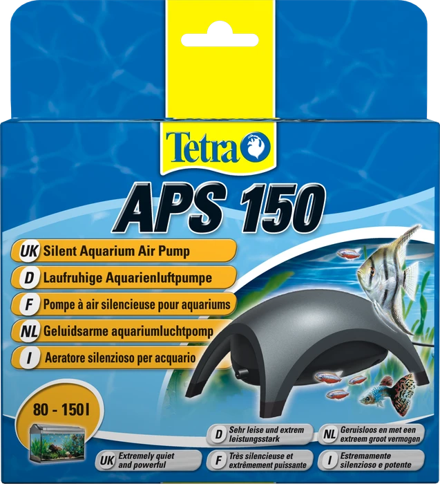 Tetra APS 150 Aquarien-Luftpumpe, schwarz
