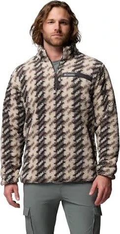 Columbia Rugged Ridge Sherpa Half Zip Fleece Pullover dark stone twills (Herren)