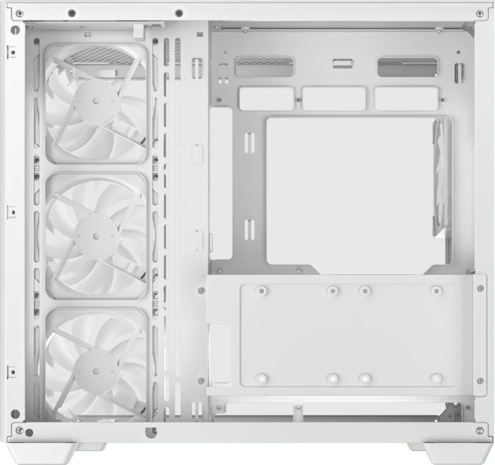 DeepCool CG530 4F WH, weiß, Glasfenster